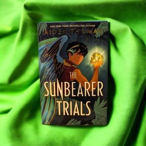 The Sunbearer Trials by Aiden Thomas, Hardcover Book, Middle Grade Fantasy